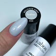 Lakier hybrydowy - Kabos GelPolish 040 Delicate Grey 5 ml | OUTLET