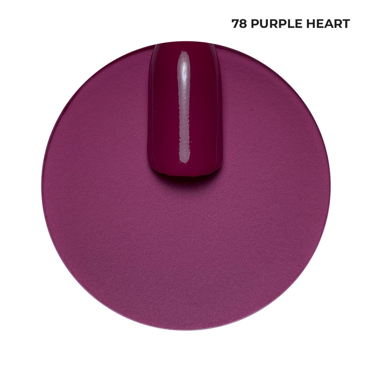 Proszek do manicure tytanowego - Magic Dip System 78 Purple Heart 20g