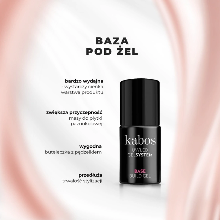 Baza pod żel Kabos - Base Build Gel 8ml