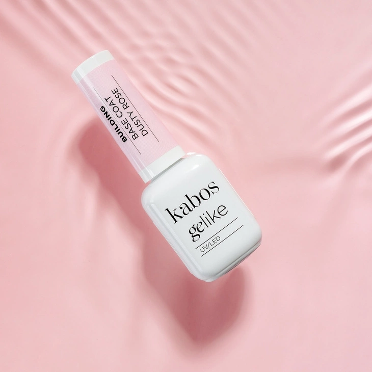 Kolorowa baza budująca Kabos Gelike Building Base Coat Dusty Rose 10 ml