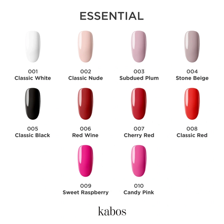 Lakier hybrydowy Kabos Gelike 003 Subdued Plum 8 ml