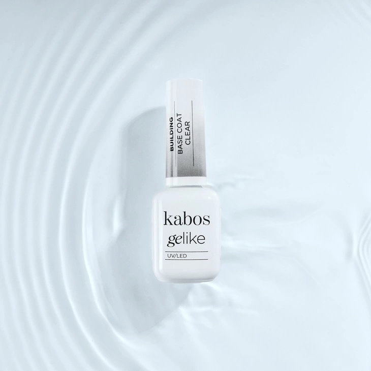 Kolorowa baza budująca Kabos Gelike Building Base Coat Clear 10 ml