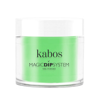 Proszek do manicure tytanowego - Kabos Magic Dip System 41 Bright Green 20g