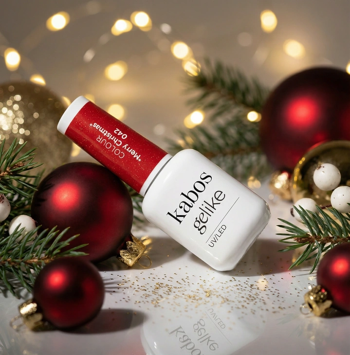 Kolekcja lakierów hybrydowych Kabos Gelike Santa's Choice