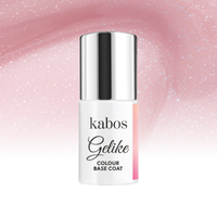 Kolorowa baza hybrydowa Kabos Gelike Colour Base Coat 2w1 Sparkle Mist 8ml