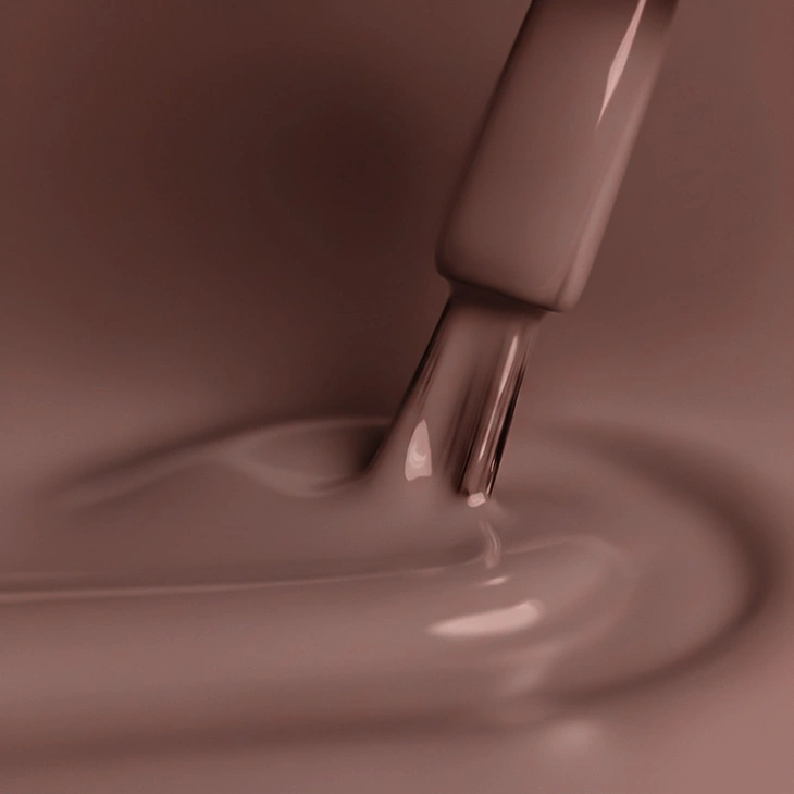 Lakier hybrydowy Kabos Gelike 036 Truffle Brown 8 ml