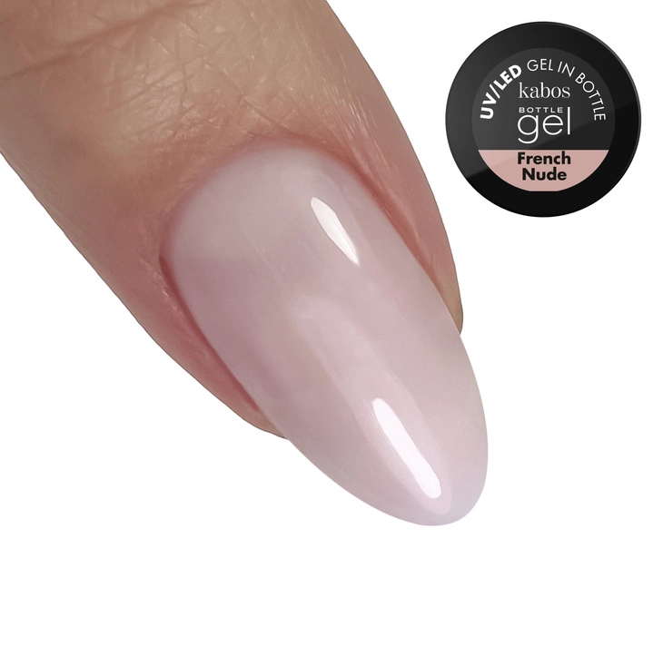 Kabos Gel In Bottle French Nude – 2w1 Żel w butelce 8ml |-40% z kodem INBOTTLE40