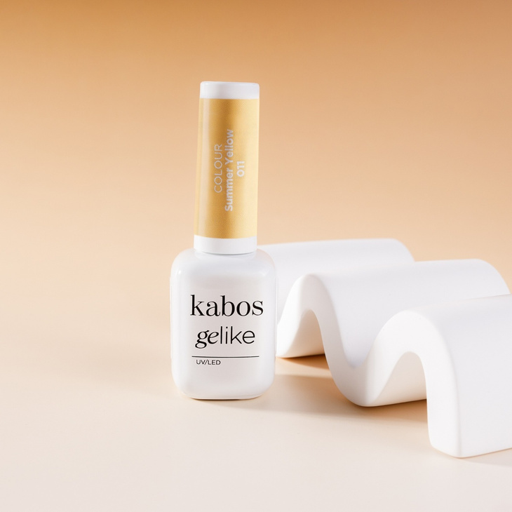 Lakier hybrydowy Kabos Gelike 011 Summer Yellow 8 ml