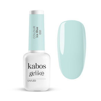 Lakier hybrydowy Kabos Gelike 051 Ice Blue 8 ml