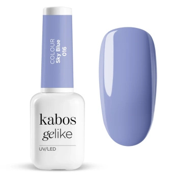 Lakier hybrydowy Kabos Gelike 016 Sky Blue 8 ml