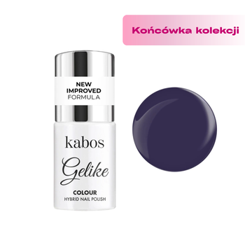 Lakier hybrydowy Kabos Gelike Dark Aubergine 5ml