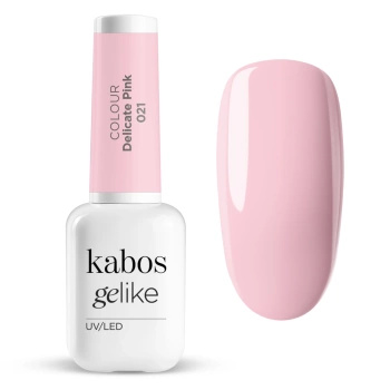 Lakier hybrydowy Kabos Gelike 021 Delicate Pink 8 ml