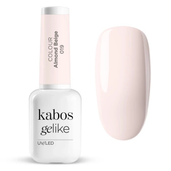 Lakier hybrydowy Kabos Gelike 019 Almond Beige 8 ml