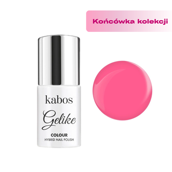 Lakier hybrydowy Kabos Gelike Pink Alert 5ml