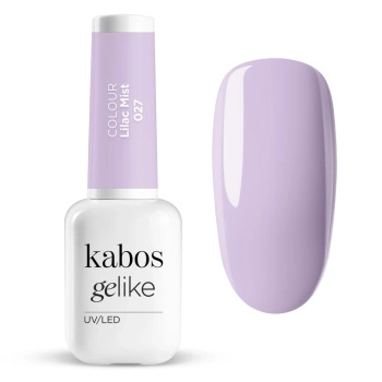 Lakier hybrydowy Kabos Gelike 027 Lilac Mist 8 ml