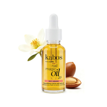 Kabos Nail Magic Oil 2.0 Spicy Argania 30 ml - olejek do skórek i paznokci