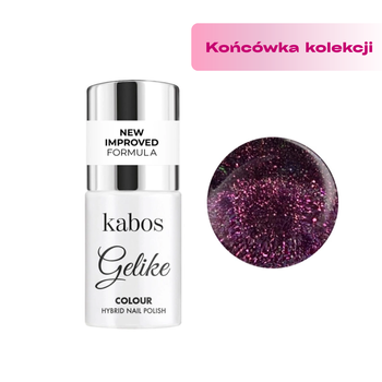 Lakier hybrydowy Kabos Gelike Berry Sparkle 5ml