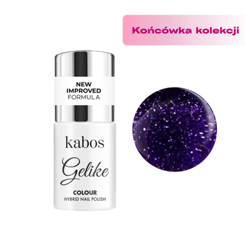 Lakier hybrydowy Kabos Gelike Purple Glow 5ml