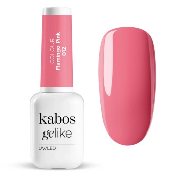 Lakier hybrydowy Kabos Gelike 012 Flamingo Pink 8 ml