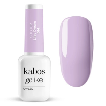 Lakier hybrydowy Kabos Gelike 014 Lilac Dream 8 ml