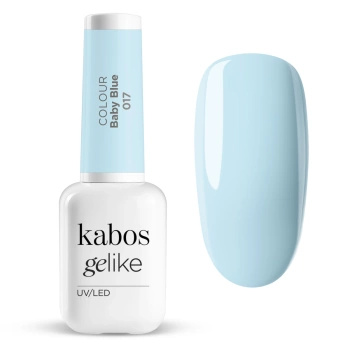Lakier hybrydowy Kabos Gelike 017 Baby Blue 8 ml