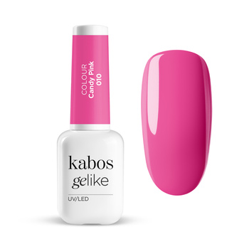 Lakier hybrydowy Kabos Gelike 010 Candy Pink 8 ml