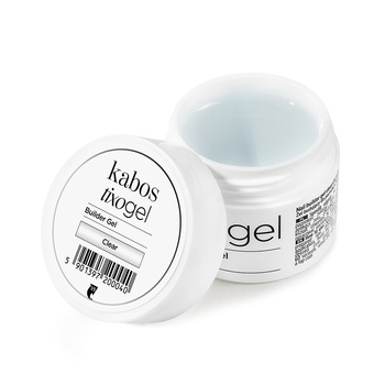 Żel budujący z tiksotropią Kabos Tixogel Builder Gel UV/LED Clear 15 g