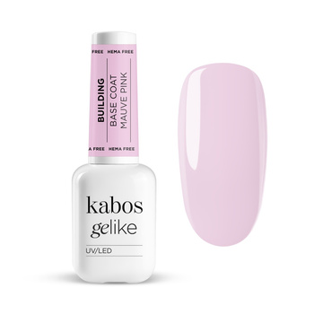 Kolorowa baza budująca Kabos Gelike Building Base Coat Mauve Pink 10 ml